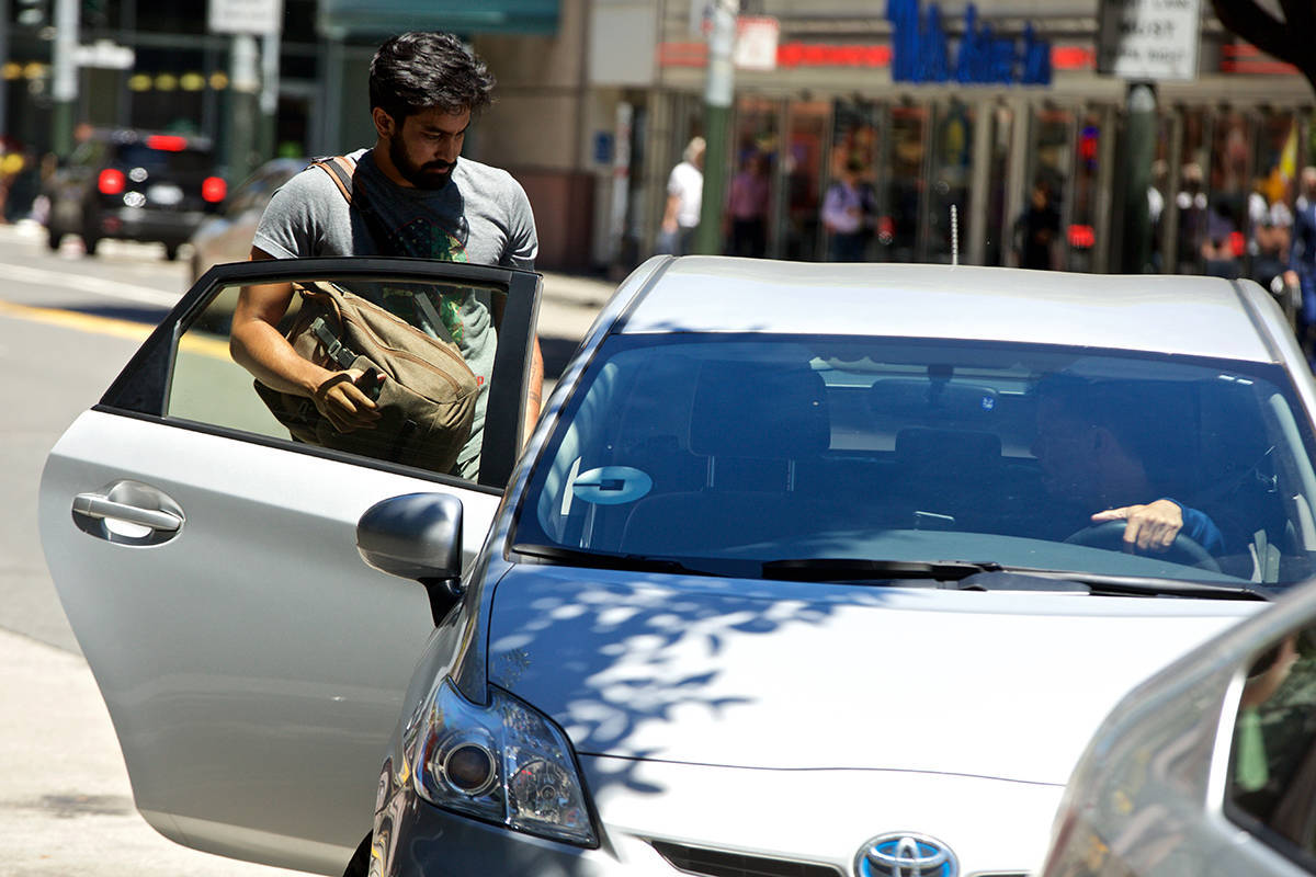 One more step toward ride-hailing in B.C. (Black Press Media file)