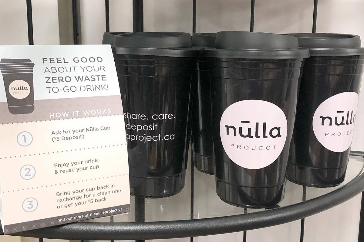 A new company in Victoria is hoping to offer a reusable option for coffee drinkers. (Facebook/The Nulla Project)