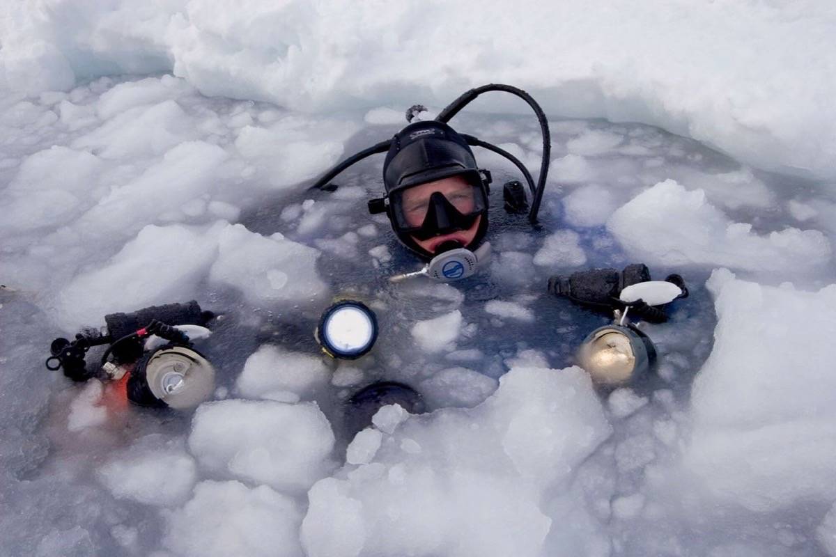 Paul Nicklen in the field. (Photo submitted by Paul Nicklen)