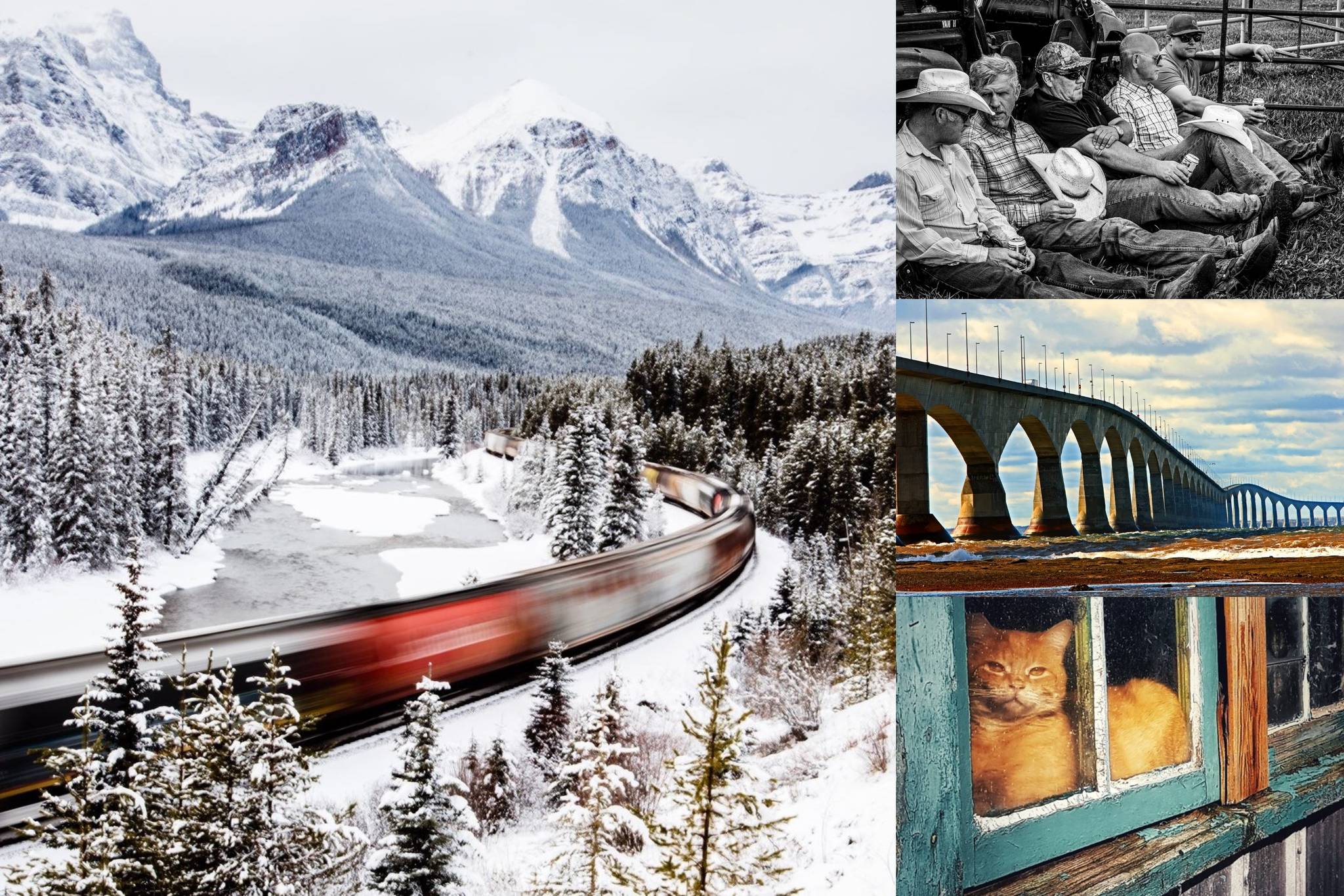 The grand prize winner is Lori Kupsch from Red Deer, Alta., with her photo Morant’s Curve. She captured the Canadian Pacific Holiday Train passing through Banff’s majestic peaks (Submitted photos)