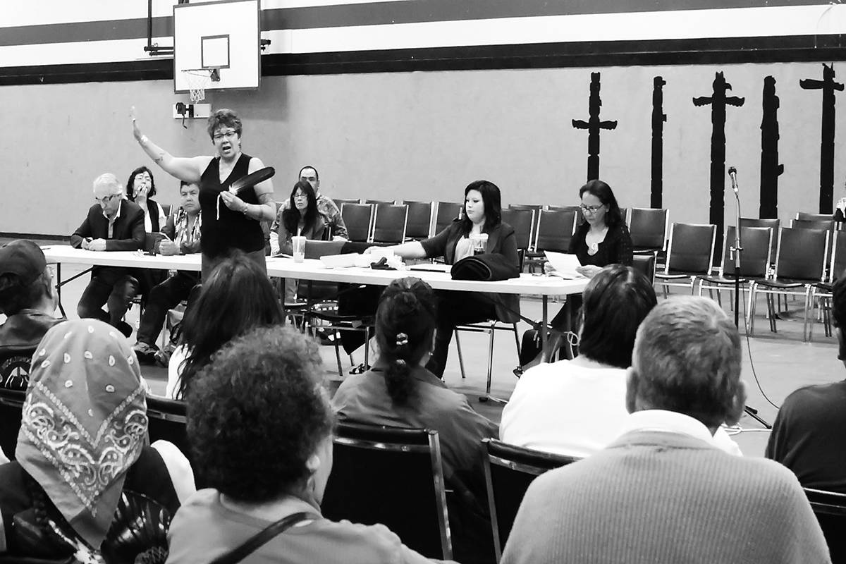 As far back as 2011, Indian Day School survivors from the Cowichan Valley were gathering for meetings about receiving a proper settlement for a terrible time in their lives. (Lexi Bainas/Citizen file)