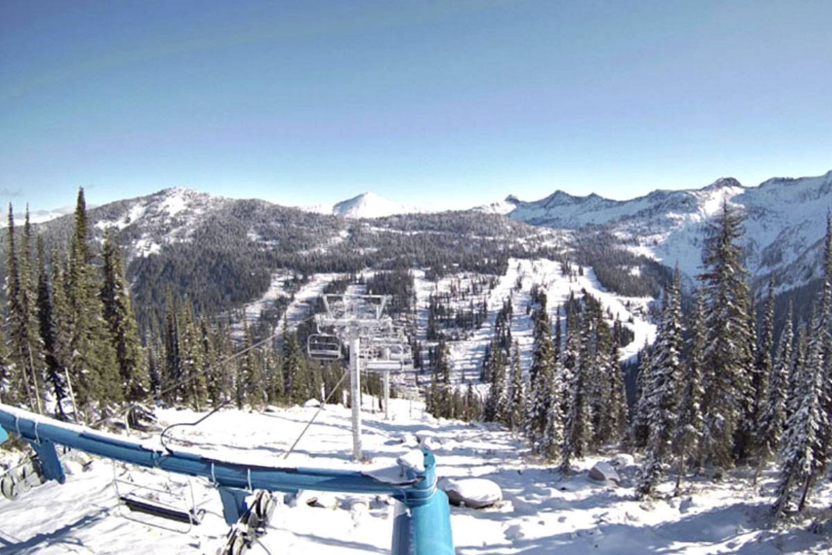 A man has died after being found in the backcountry near Whitewater Ski Resort. File photo