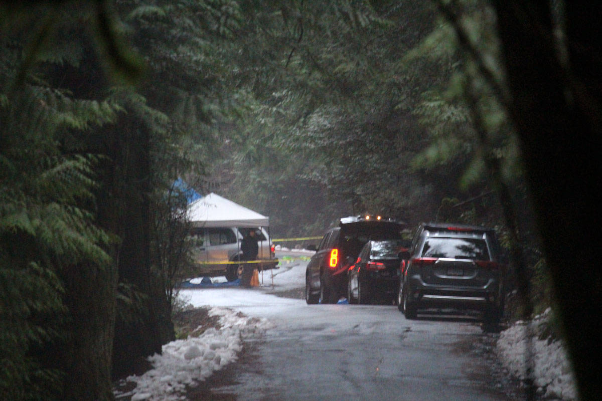 Police are investigating a homicide after a man was found dead in a vehicle in the 3100-block of Humpback. (Shalu Mehta/News Staff)