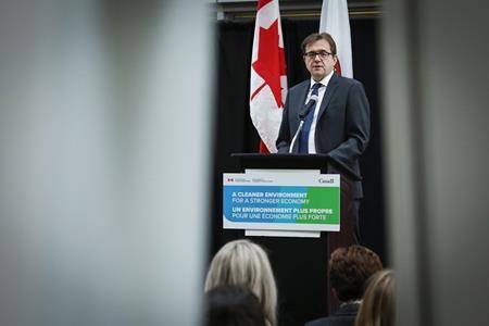 Federal Environment Minister Jonathan Wilkinson announces funding for climate action at the University of Calgary in Calgary, Alta., Tuesday, Dec. 17, 2019. THE CANADIAN PRESS/Jeff McIntosh