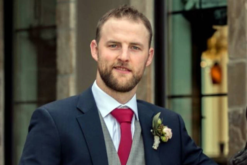 Geordie Murray, 30, was killed in an accident in Alberta last week. His family is remembering the expectant father for his “passion for people” and “innate ability to sense when people needed support.” (Facebook/Shauna Elizabeth)