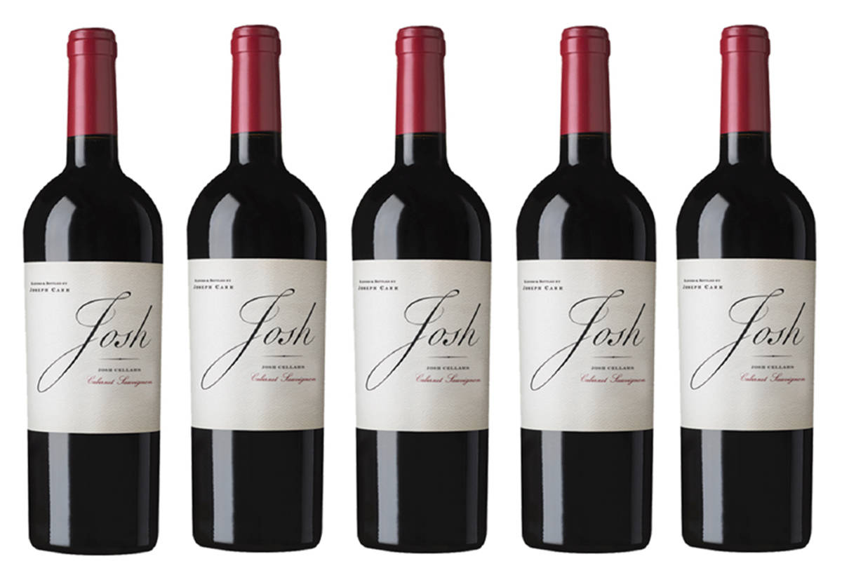 The classic California cab, Josh Cellars Cabernet Sauvignon, features luscious fruit flavours, writes Robert Moyes. joshcellars.com