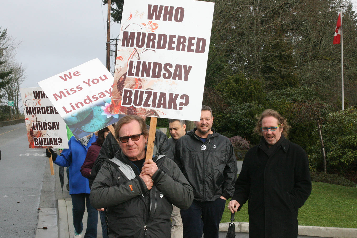 Jeff Buziak returns to Saanich for 10th memorial walk for murdered daughter