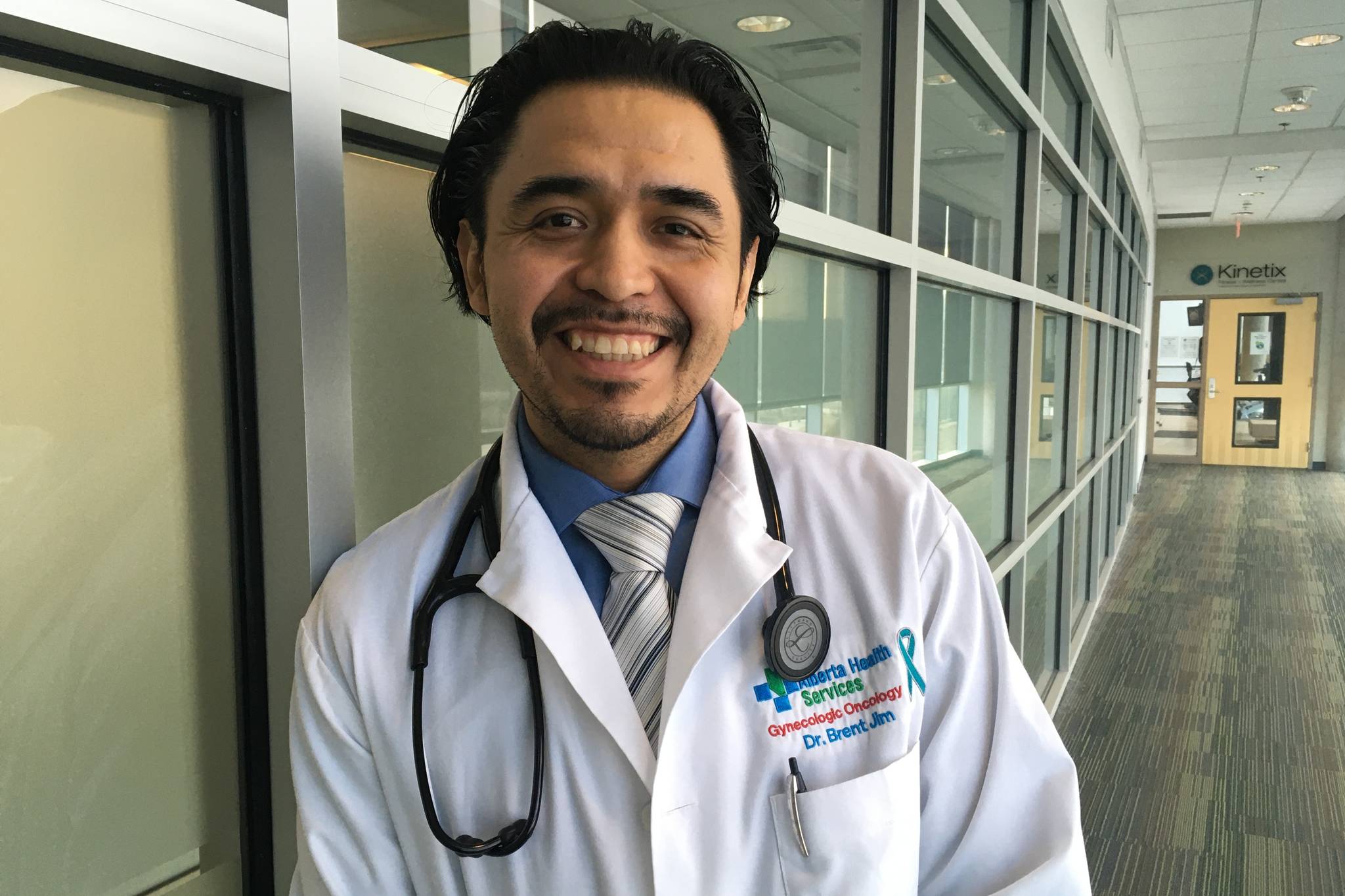 Dr. Brent Jim, from the tiny village of Witset, B.C., is the first Indigenous gynecologic oncologist in the country. (Contributed photo)