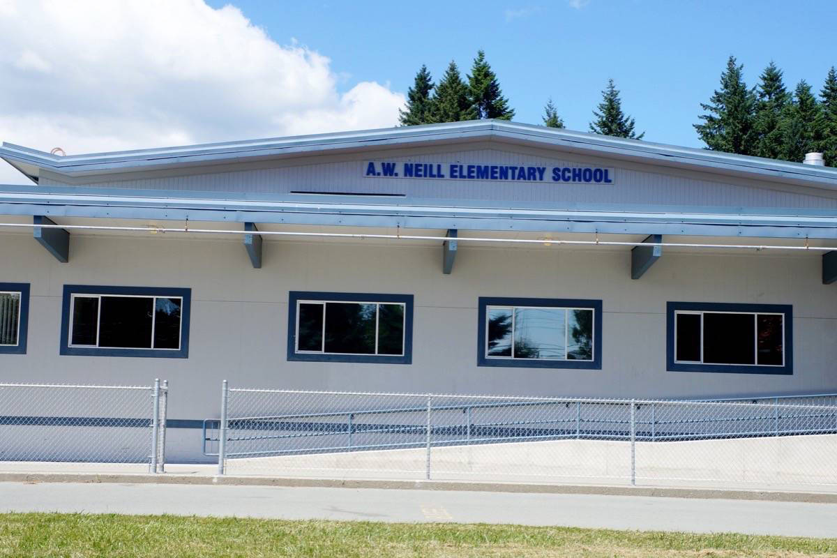 A.W. Neill Elementary School is named after Alan Webster Neill, a member of the House of Commons for Comox-Alberni from 1925-1945. NEWS FILE PHOTO