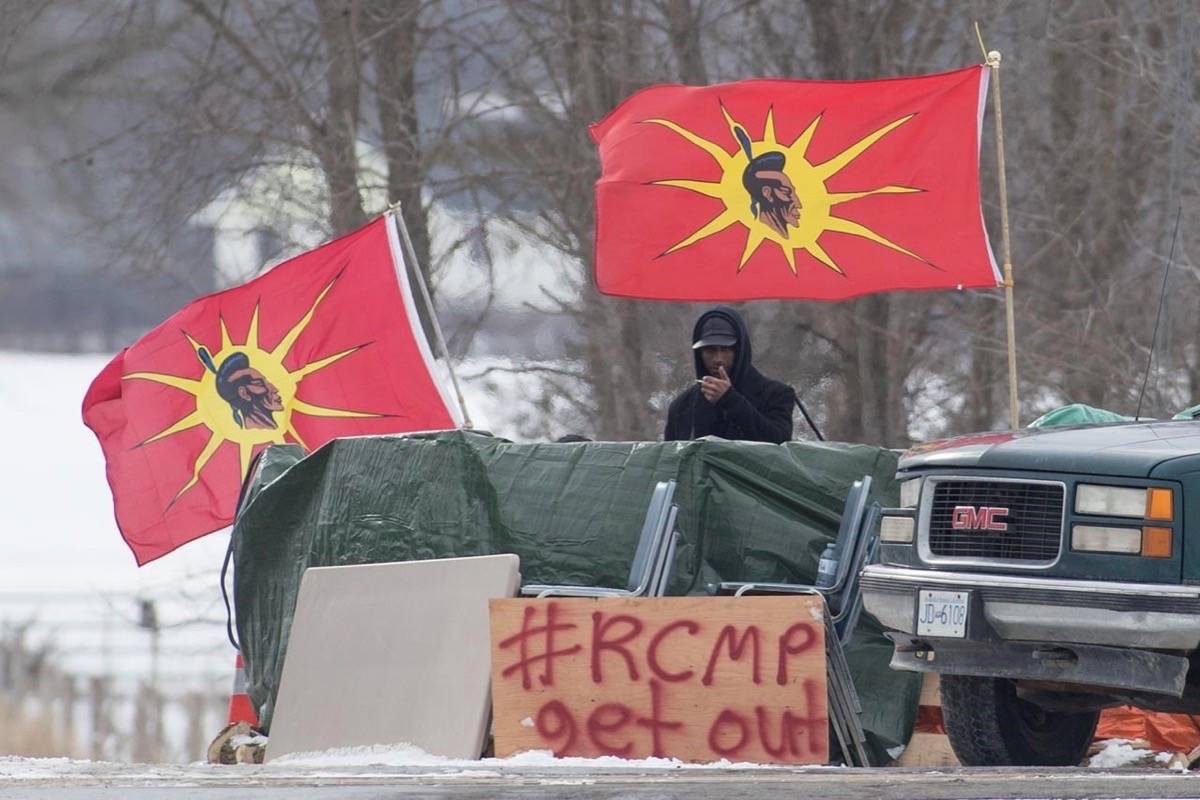 Justin Trudeau says the Incident Response Group will talk about how to handle the protests against a natural gas pipeline that crosses Wet’suwet’en territory in northern British Columbia. (Photo by THE CANADIAN PRESS)