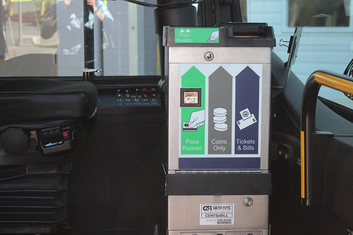 The Regional District of Nanaimo says it is taking steps to reduce risk from COVID-19, including daily sanitizing of buses. (News Bulletin file)