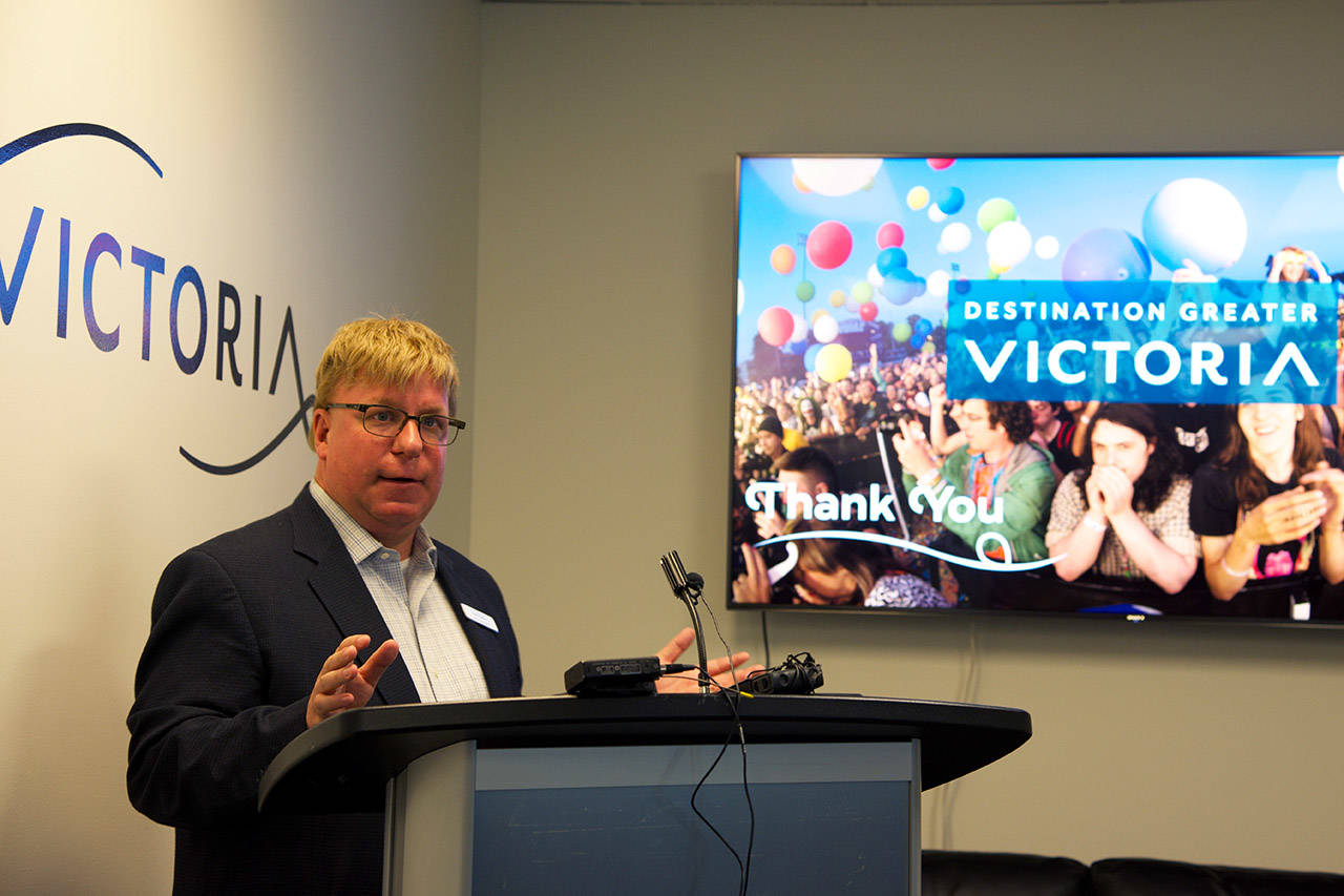 Destination Greater Victoria CEO Paul Nursey says the economic impacts of COVID-19 will be “devastating.” (Black Press Media file photo)                                Destination Greater Victoria CEO Paul Nursey acknowledges declining tourism numbers, but remains bullish about the long-term future of the market. (Black Press File).