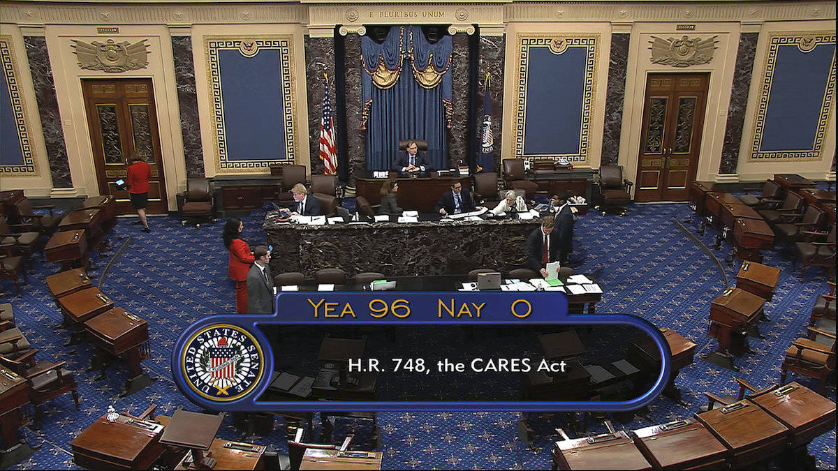 COVID-19 major world updates, 9:30 p.m.: U.S. Senate approves $2-trillion relief package