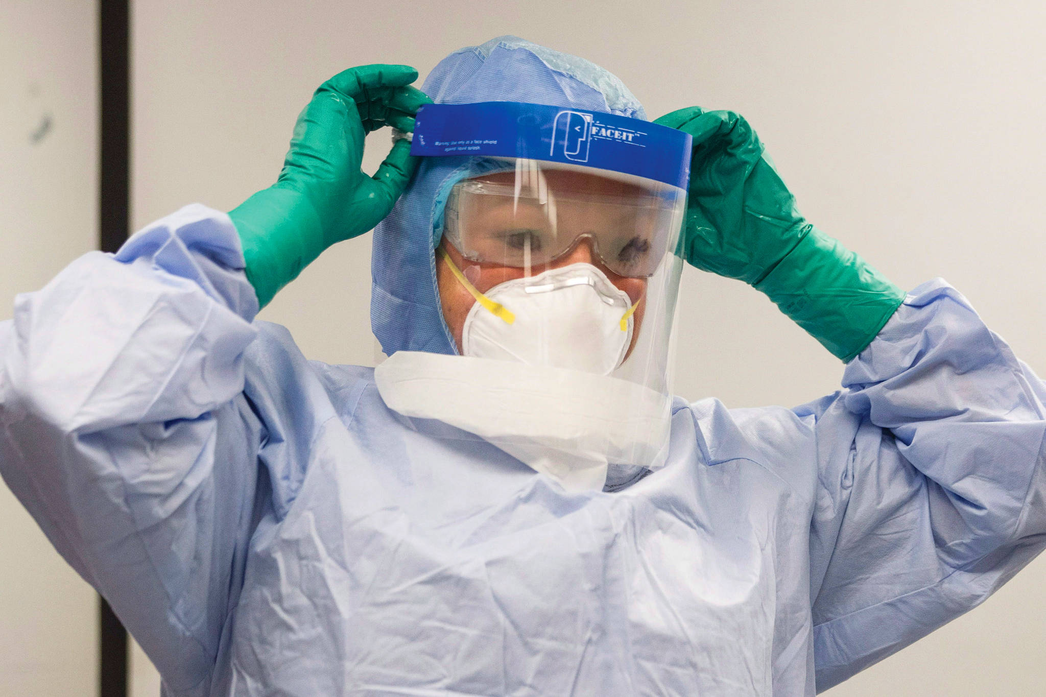 B.C. companies are being asked to help connect front-line health care workers with needed medical supplies using the province’s new online COVID-19 Supply Hub. (Chris Young/The Canadian Press photo)