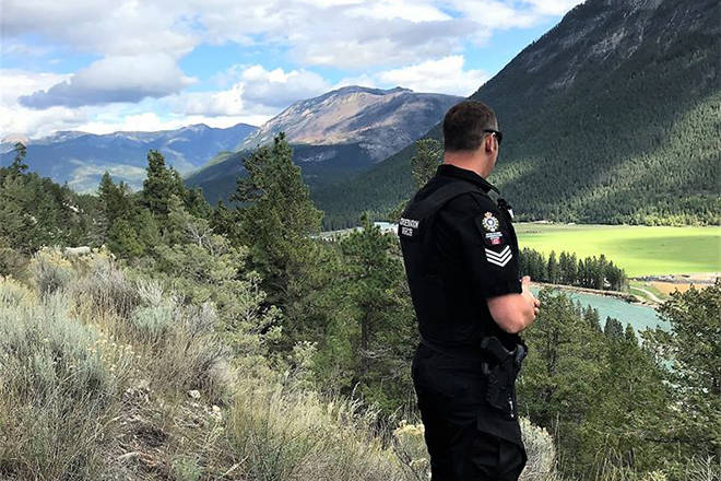 The Conservation Officer Service (COS) will be patrolling recreation sites across the province over the long weekend to ensure compliance with social distancing and day-use-only regulations, May 16, 2020. (COS photo)