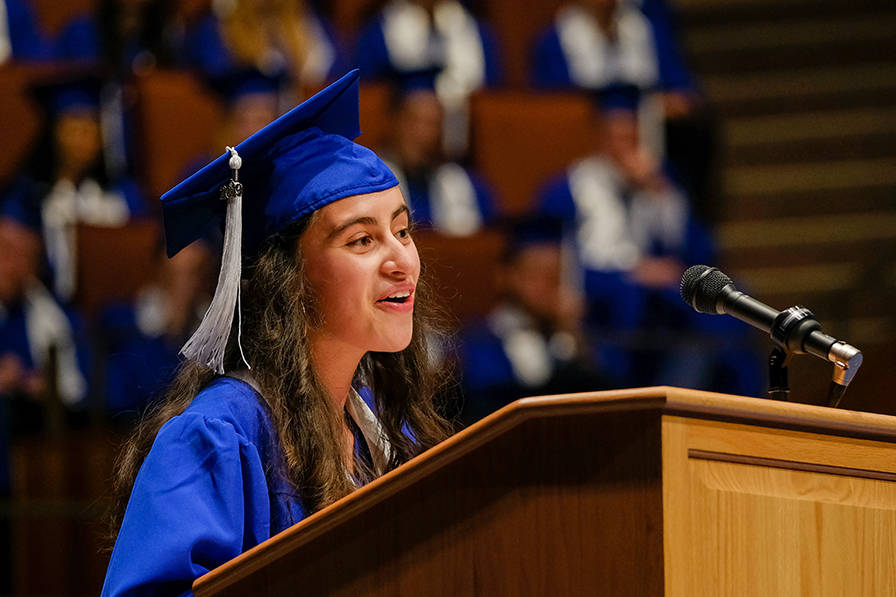Grade 12 students will be allowed to have a grad ceremony, but in small groups. They won’t be allowed to bring family members, according to Superintendent Scott Stinson. (Courtesy of Lawrence Herzog, Office of Mitzi Dean MLA)