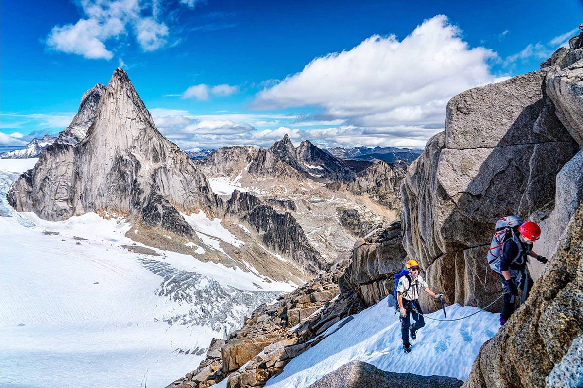 Climbing in Bugaboo Provincial Park in 2019 (File) British Columbia.