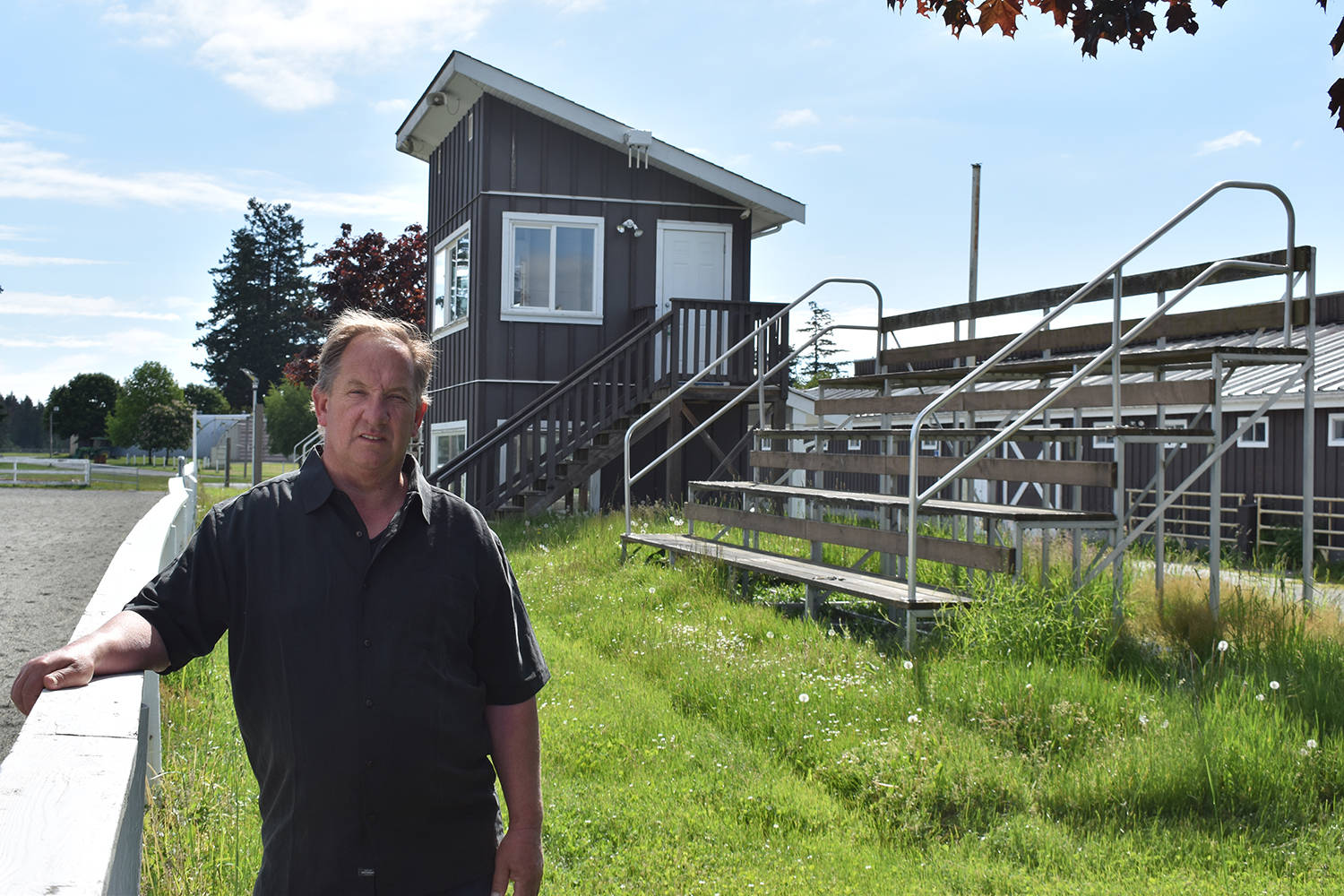 Dave Hamer, president of the North and South Saanich Agricultural Society, says COVID-19 forced organizers to revise the Saanich Fair, traditionally scheduled for the Labour Day weekend. (Wolfgang Depner/News Staff)
