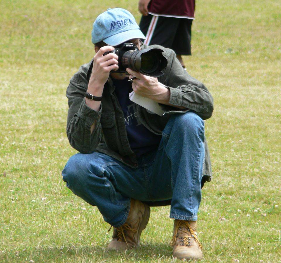 JR Rardon, the way the people of Vancouver Island were probably most used to seeing him. (Sandy Grenier photo)