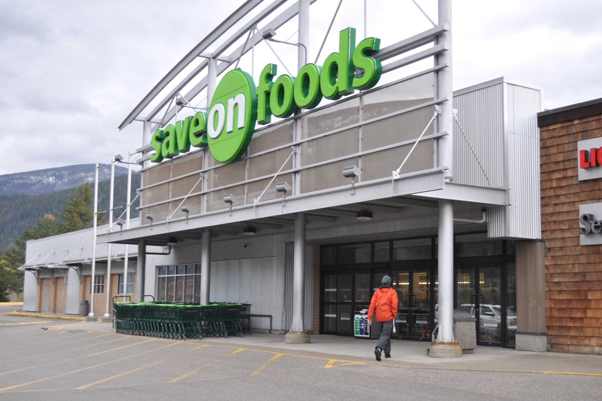 Employees at Nelson’s Save-On-Foods and other grocery stores are working in stressful conditions during the pandemic. Photo: Tyler Harper