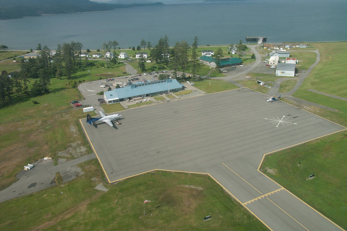 FILE - The Sandspit Airport is pictured in 2008. North Coast Regional District Area E Director Evan Putterill took to social media on Thursday, June 4, 2020 to call for a clearly communicated plan to ease Haida Gwaii’s COVID-19 travel restrictions.