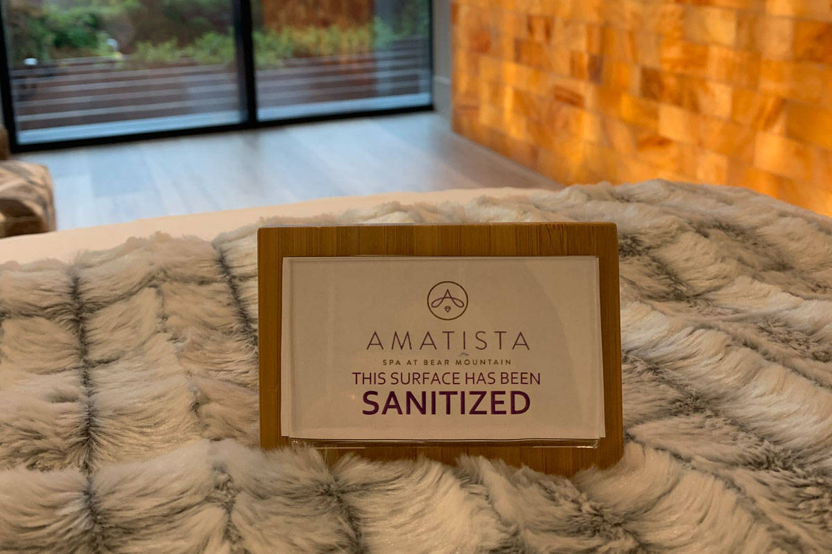 Amatista Spa at The Westin Bear Mountain Resort and Spa officially opens its doors for the first time on June 16 with high safety standards due to the COVID-19 pandemic. (Courtesy of Jennifer Burgin)