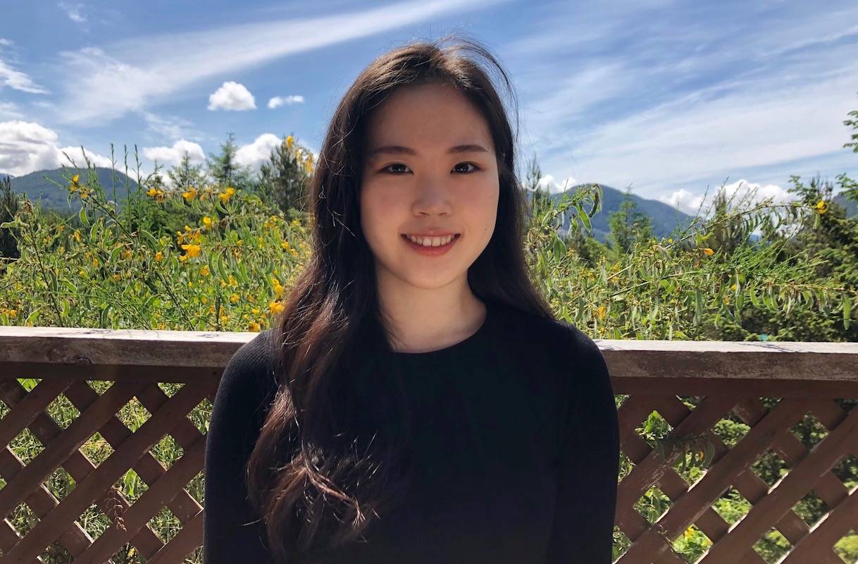 Gold River resident, Hana Kim was among the recipients of the Beedie Luminaries scholarship. (Submitted photo)