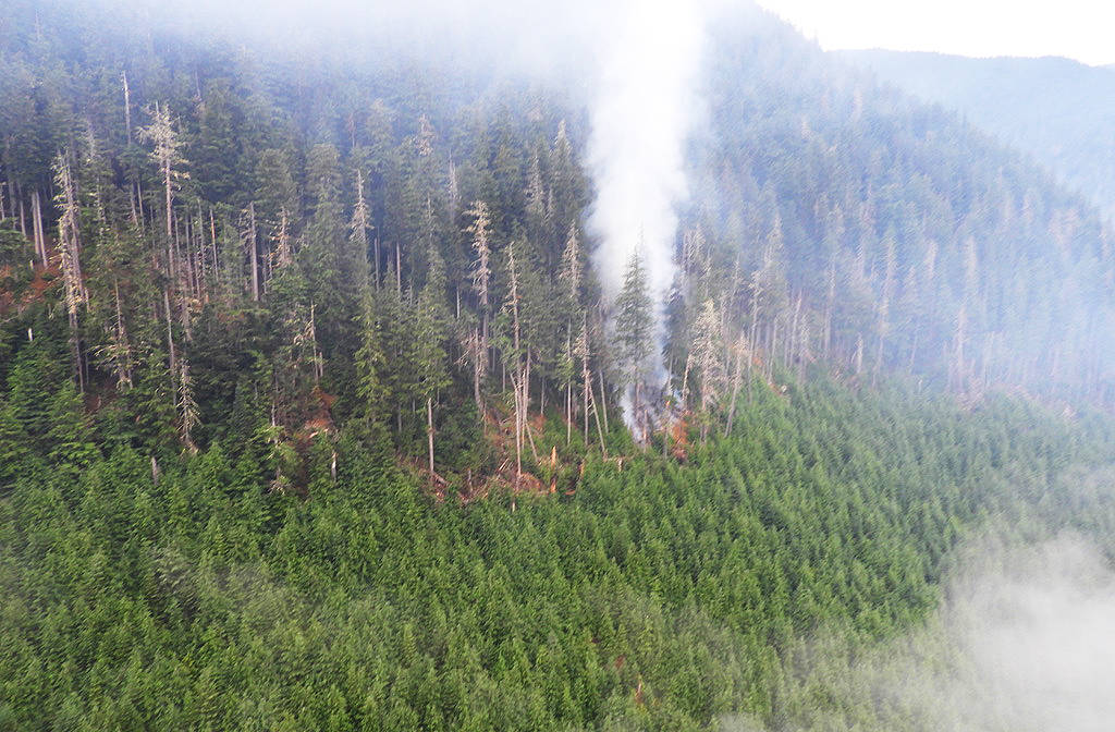 A previous year’s wildfire in B.C. (Photo BC Wildfire Service)