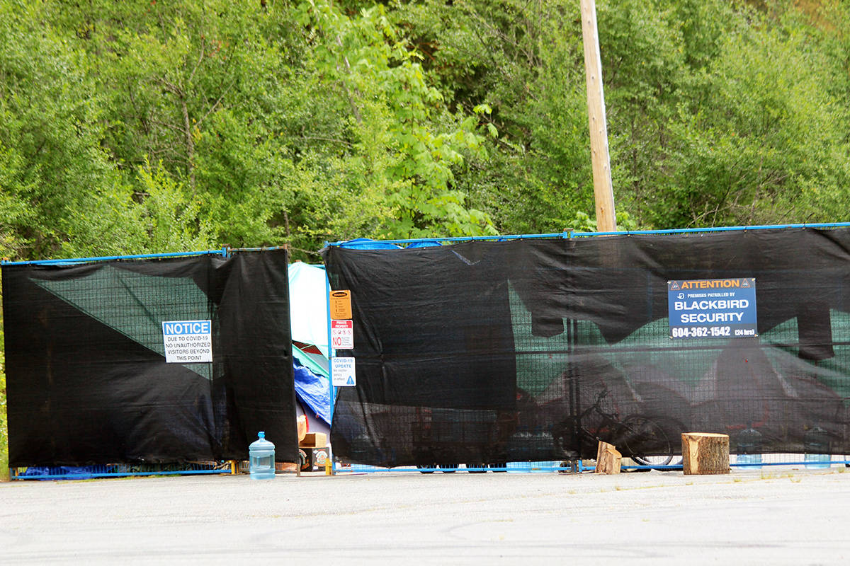 Many homeless people would rather continue camping out than move into housing. (Photo by Don Bodger)