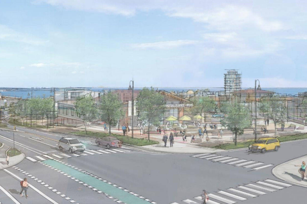 A rendering of part of GableCraft Homes’ development on Royal Bay Latoria South lands. (City of Colwood report)