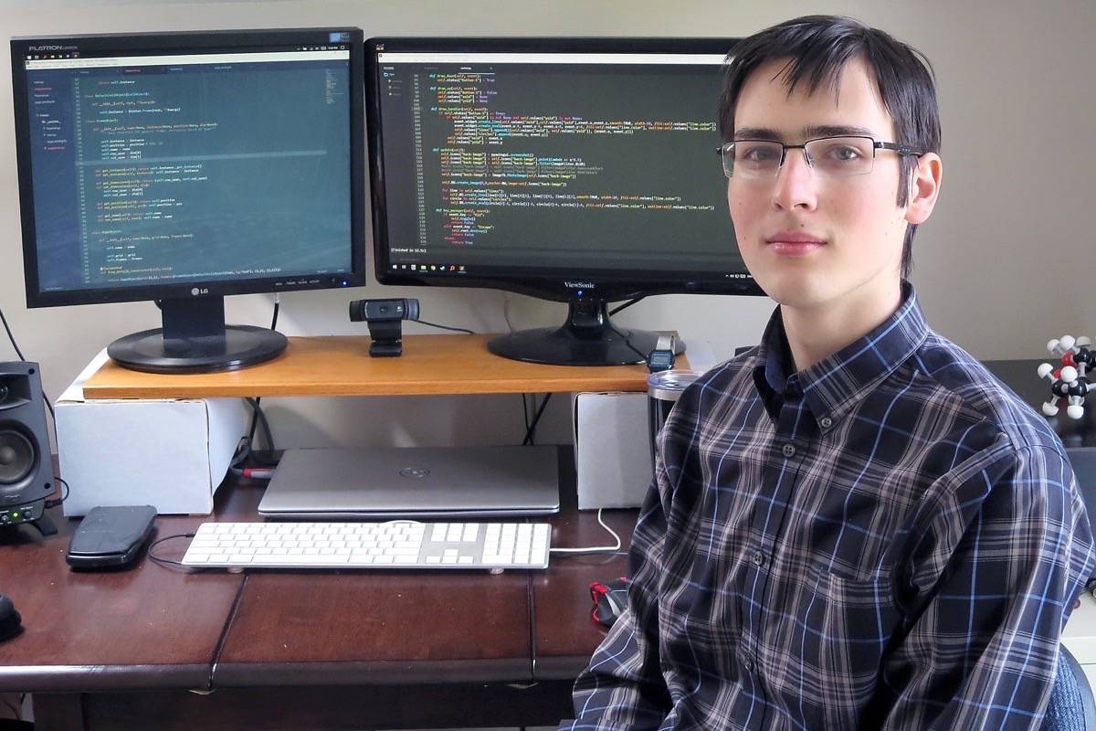 Victor Kamel helped developed a cyber security course for Canadian sea cadets. (Alexander Kamel photo)