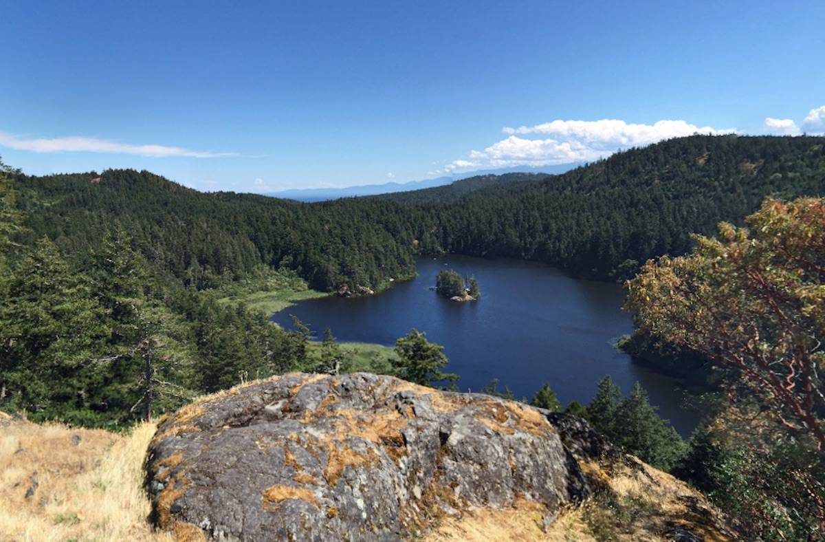 A 32-year-old woman has drowned at Matheson Lake in Metchosin. (Google Maps)