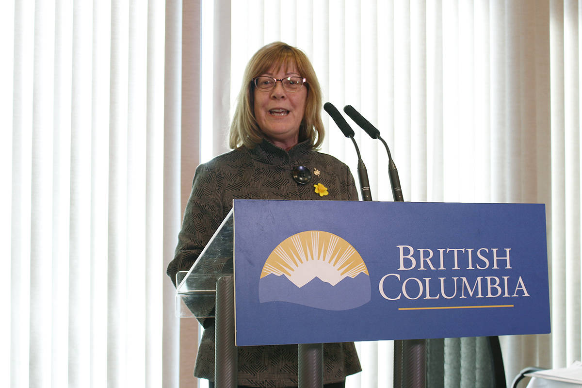 Courtenay-Comox MLA Ronna-Rae Leonard will seek re-election in the next provincial election. File photo
