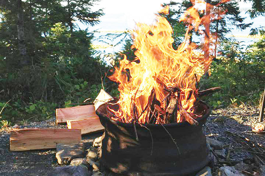 Campfires, beach fires and backyard burnings are no longer allowed in the District of Sooke, due to the fire rating reaching ‘Extreme’ on Tuesday, July 28. (Black Press file photo).