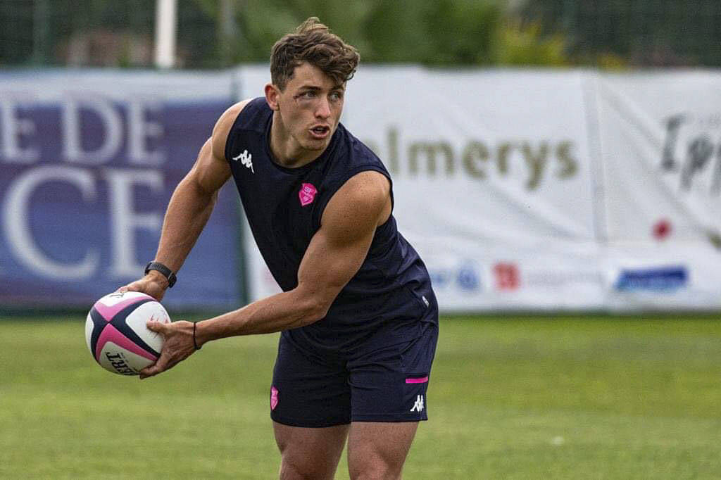 Mill Bay’s Will McDougall-Percillier trains with French pro rugby club Stade Français in Paris. (Submitted)