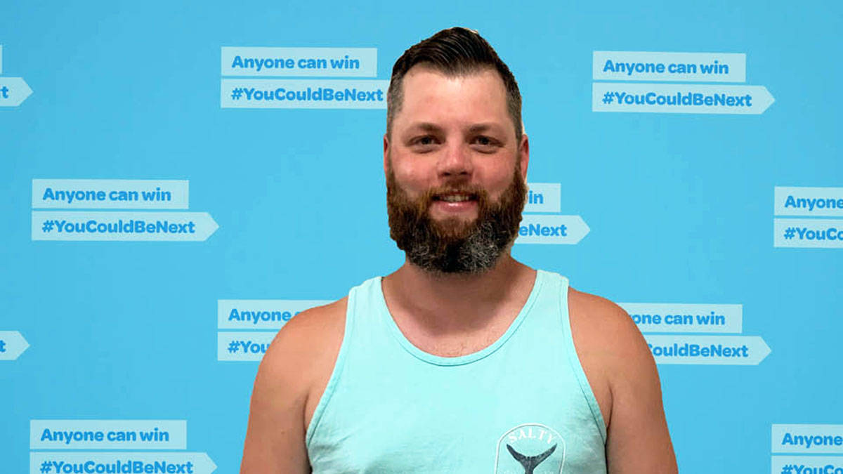 Kyle Germiquet is $500,000 richer from the Lotto Max Extra. (Photo submitted)