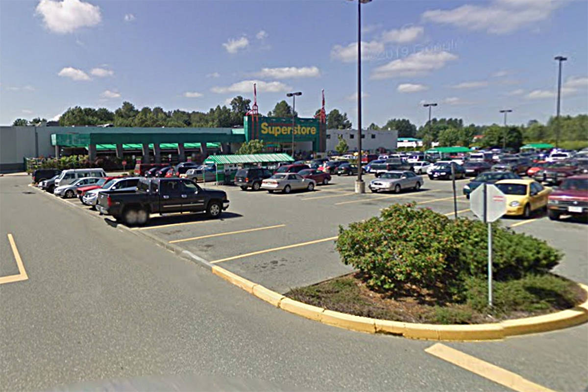 The Real Canadian Superstore on Lougheed Highway in Mission released a positive test result on July 29. Screenshot from Google Maps.