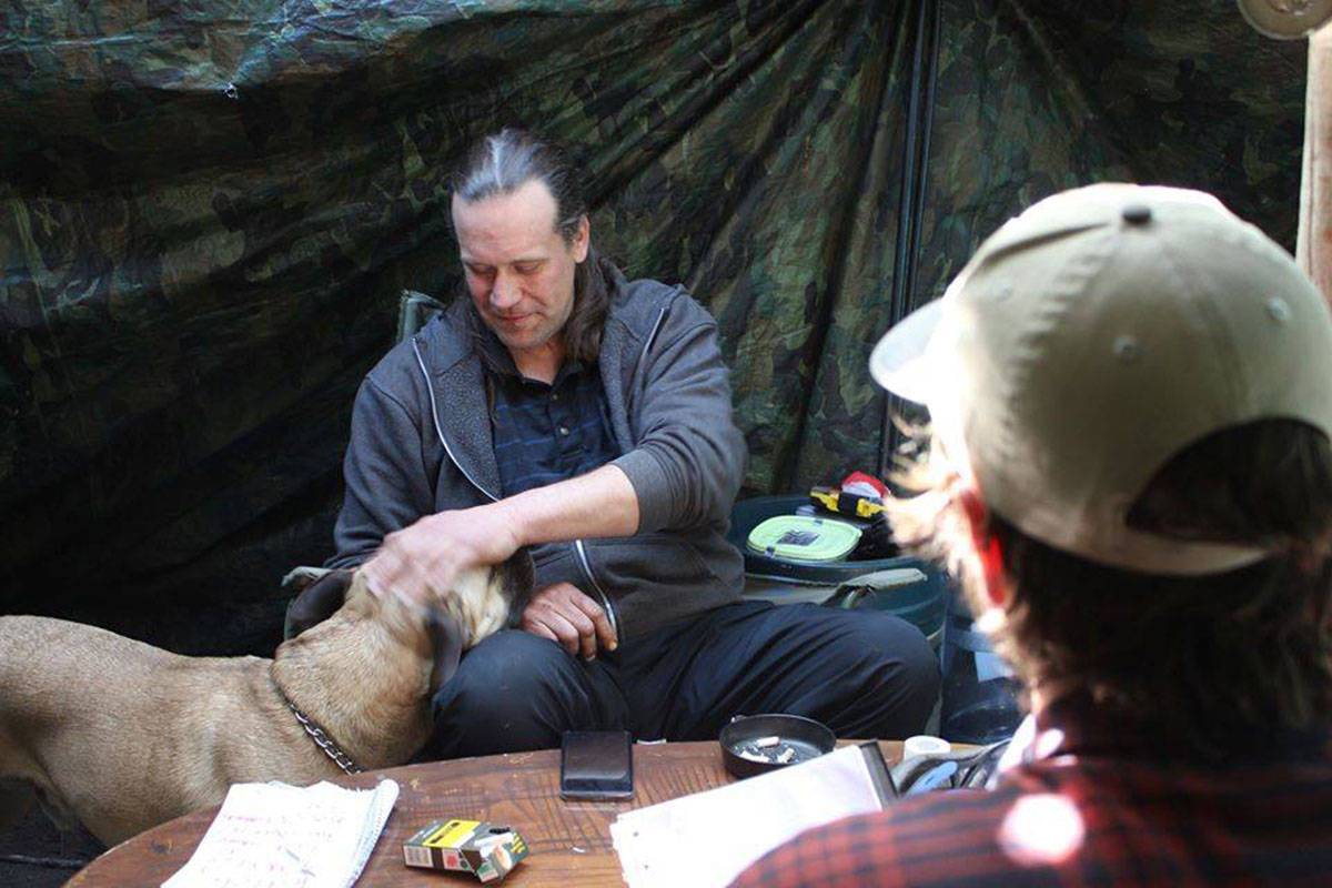 A mini-documentary created by The Existence Project profiles a resident of Beacon Hill Park. (Photo courtesy The Existence Project)