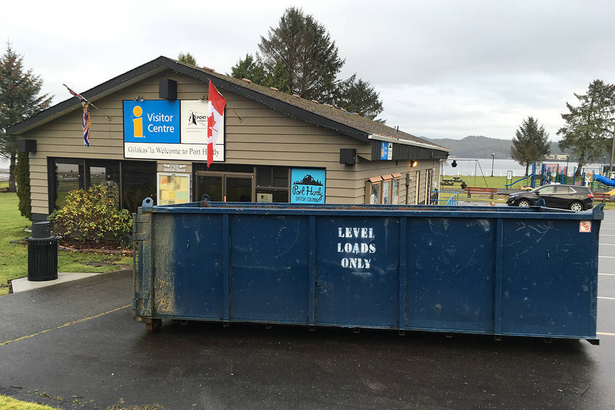 The Port Hardy Chamber of Commerce wants to hear from business owners about the all-day power outage on Aug. 13. (North Island Gazette file photo of chamber building)