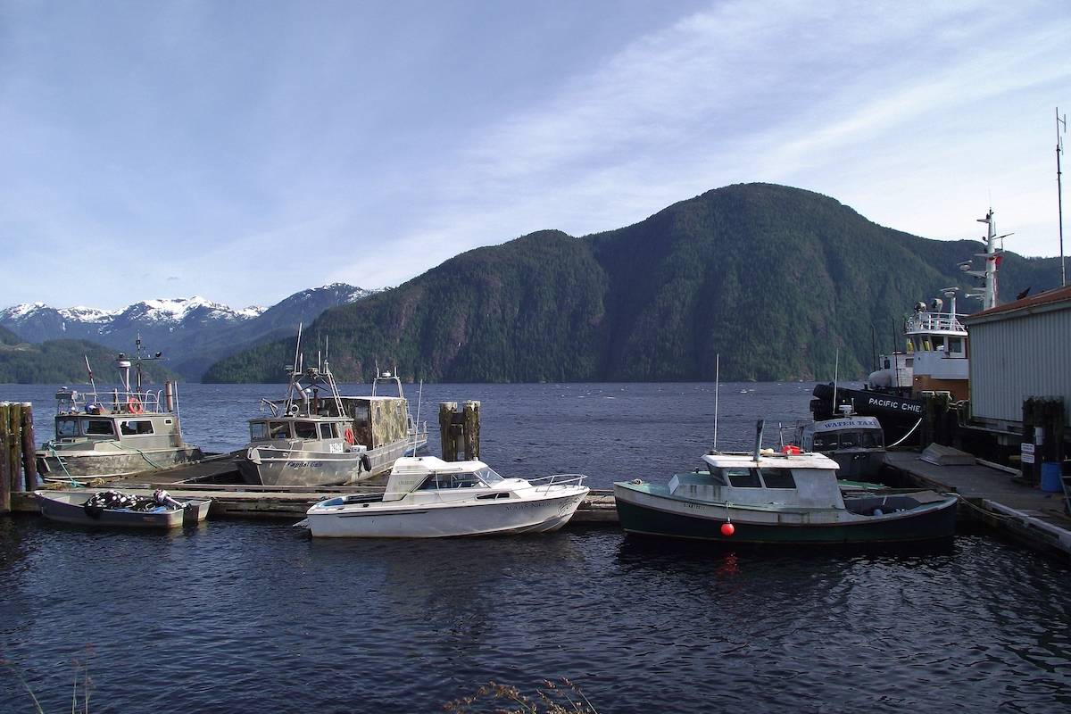 The Mowachaht/Muchalaht Boat ramp near Muchalat Inlet, British Columbia. (Wikimedia commons)