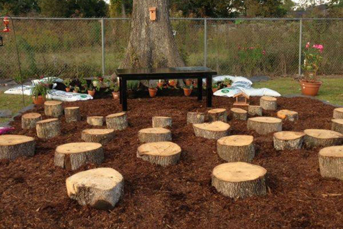 The area for the outdoor classroom at Lac la Hache Elementary School in School District 27. The Campbell River School Board is looking at investing funds to offer more outdoor learning opportunities in the district. Black Press file photo