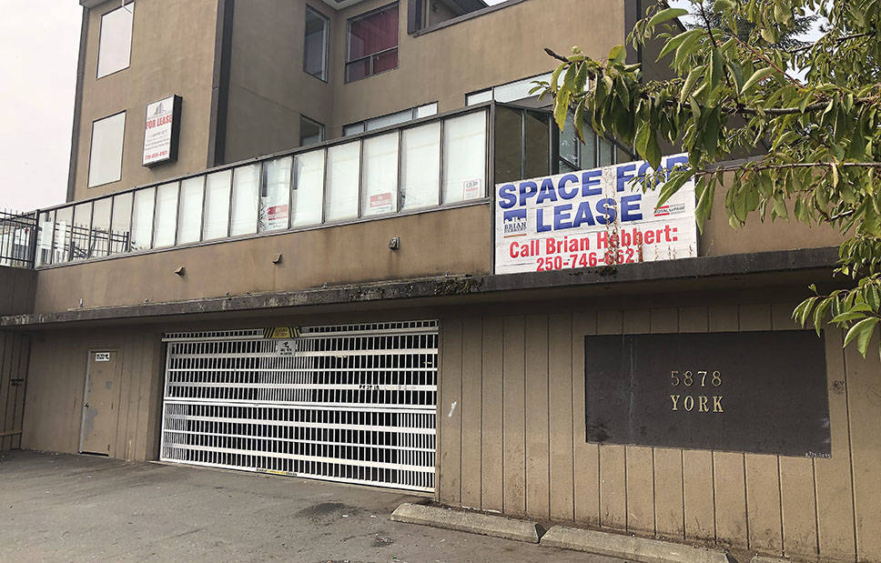 Island Health is planning a new Wellness and Recovery Centre for 5878 York Rd. in North Cowichan. (Kevin Rothbauer/Citizen)