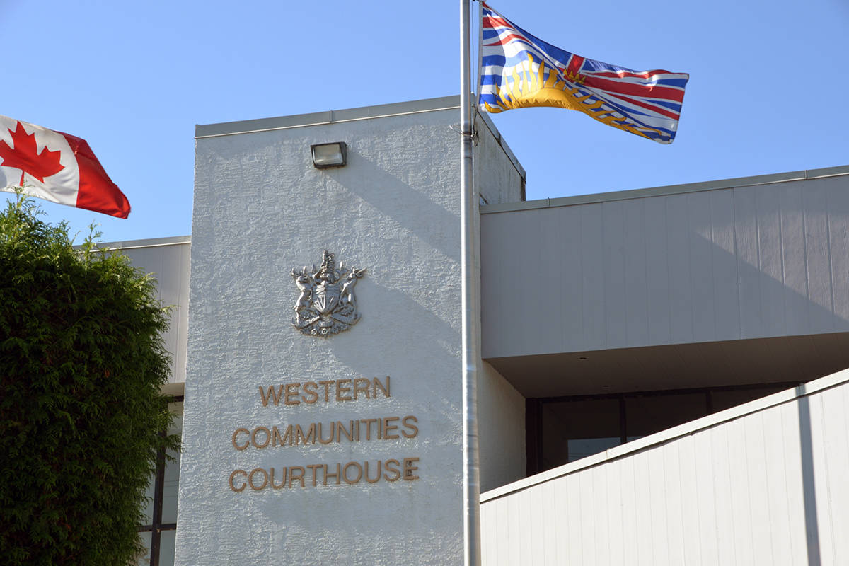 While provincial courts were never fully closed, new files couldn’t be accepted for several months as a result of COVID-19. (Black Press Media file photo)