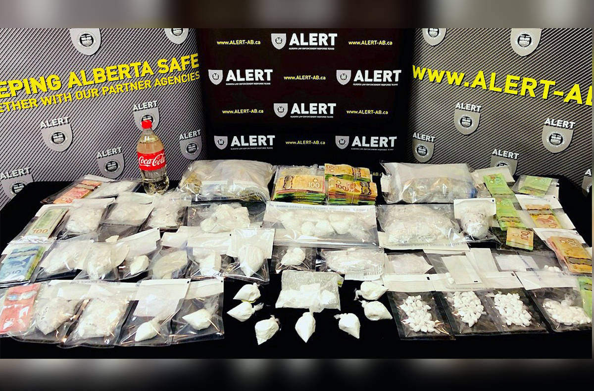 Duncan man at large after massive Alberta drug bust