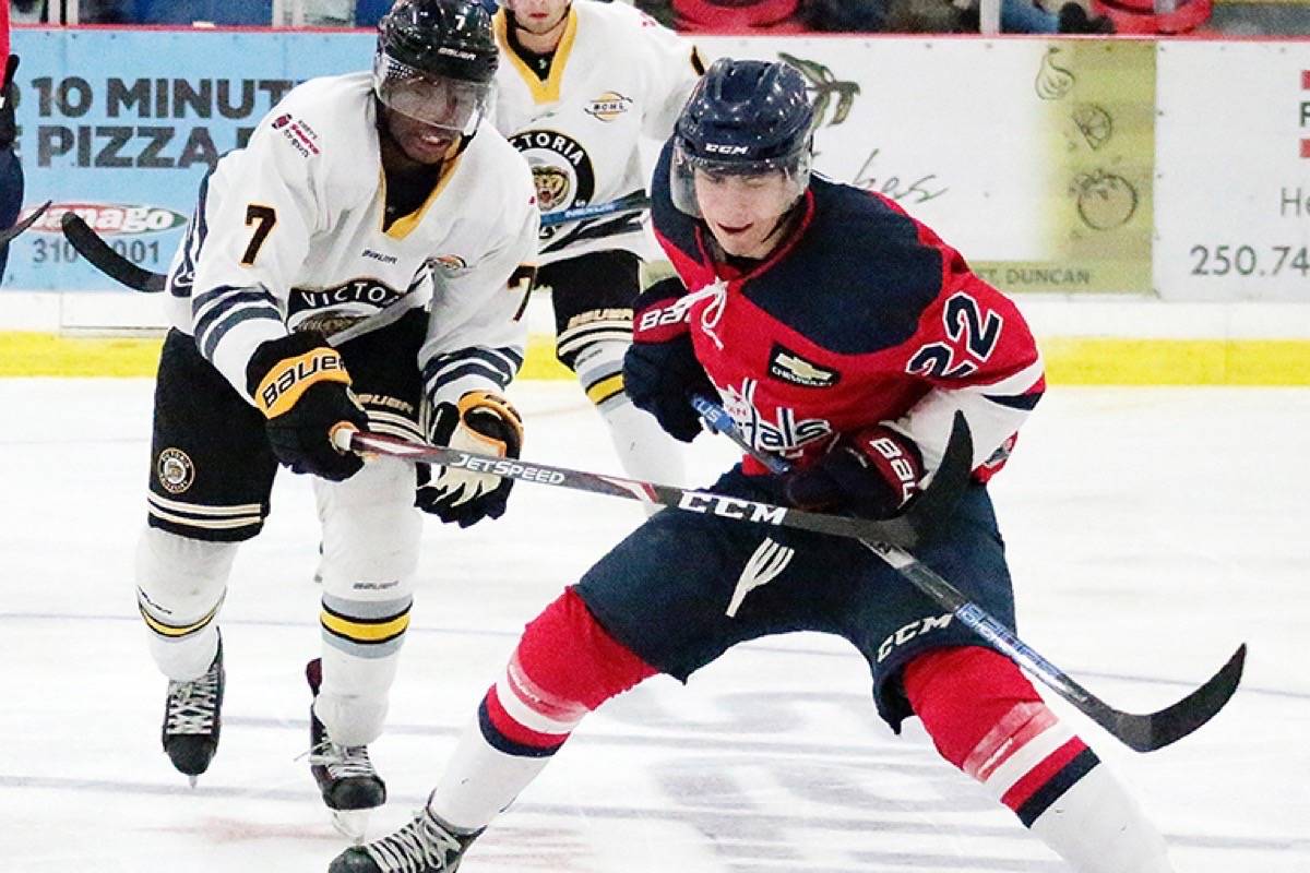Dan McIntyre has been named the Cowichan Valley Capitals’ captain for the 2020-21 B.C. Hockey League season. (Citizen file)