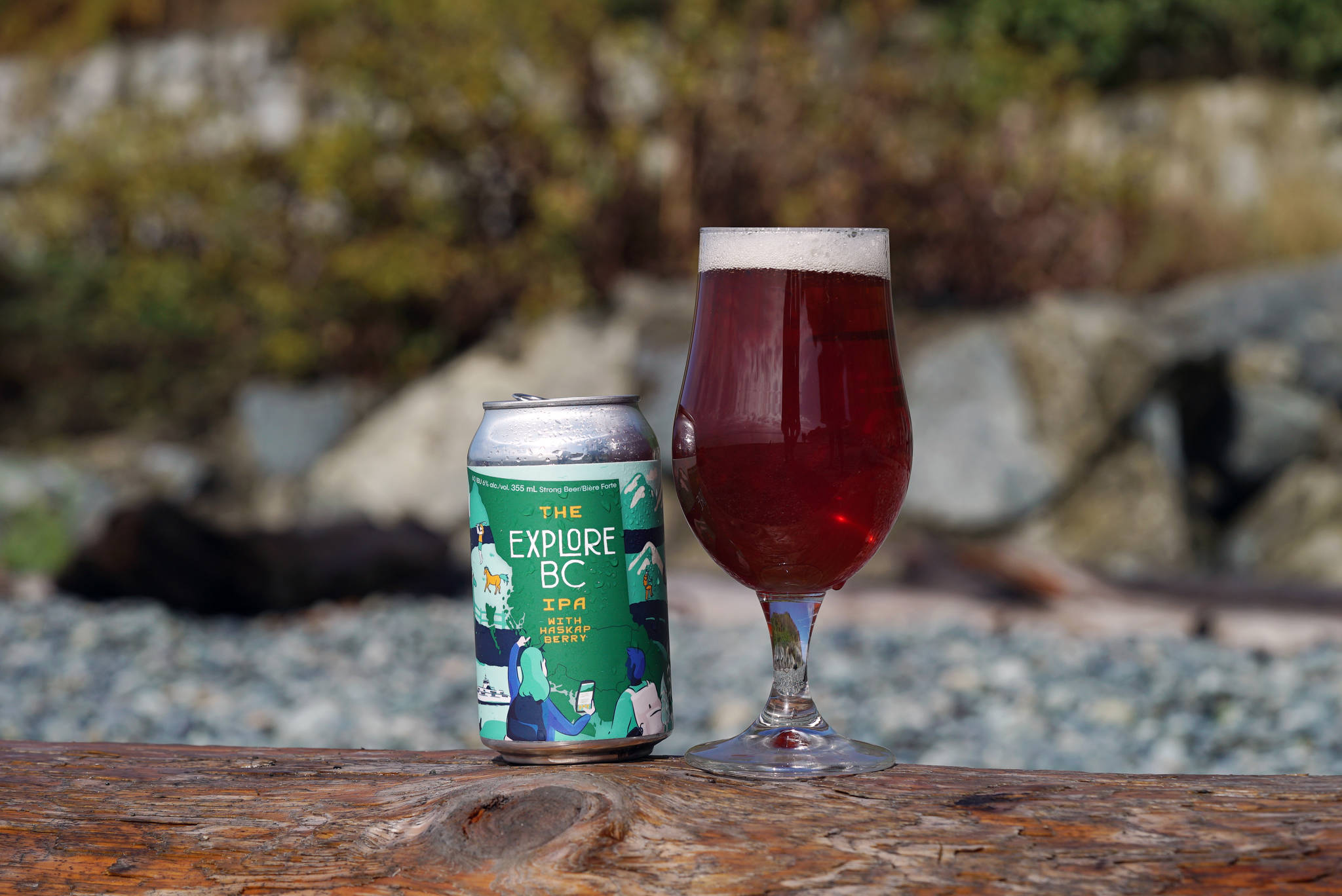 Explore BC IPA, a new limited-edition craft beer, inspires British Columbians to discover their own province along BC’s ale trails. BC Ale Trail photo.