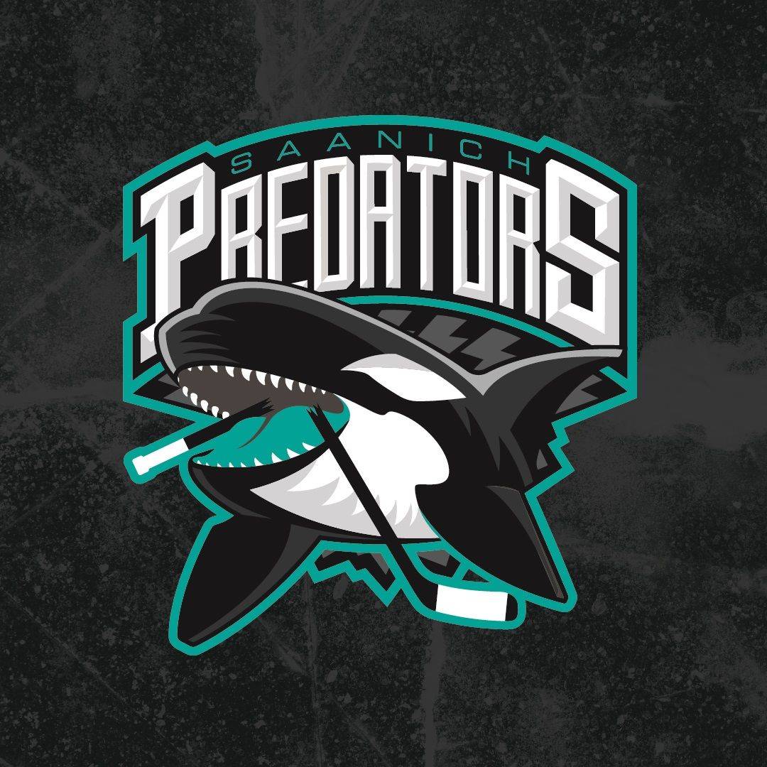 Saanich Predators launched its new logo Oct. 2 in time for its first VIJHL game of the season. (Courtesy Saanich Predators)
