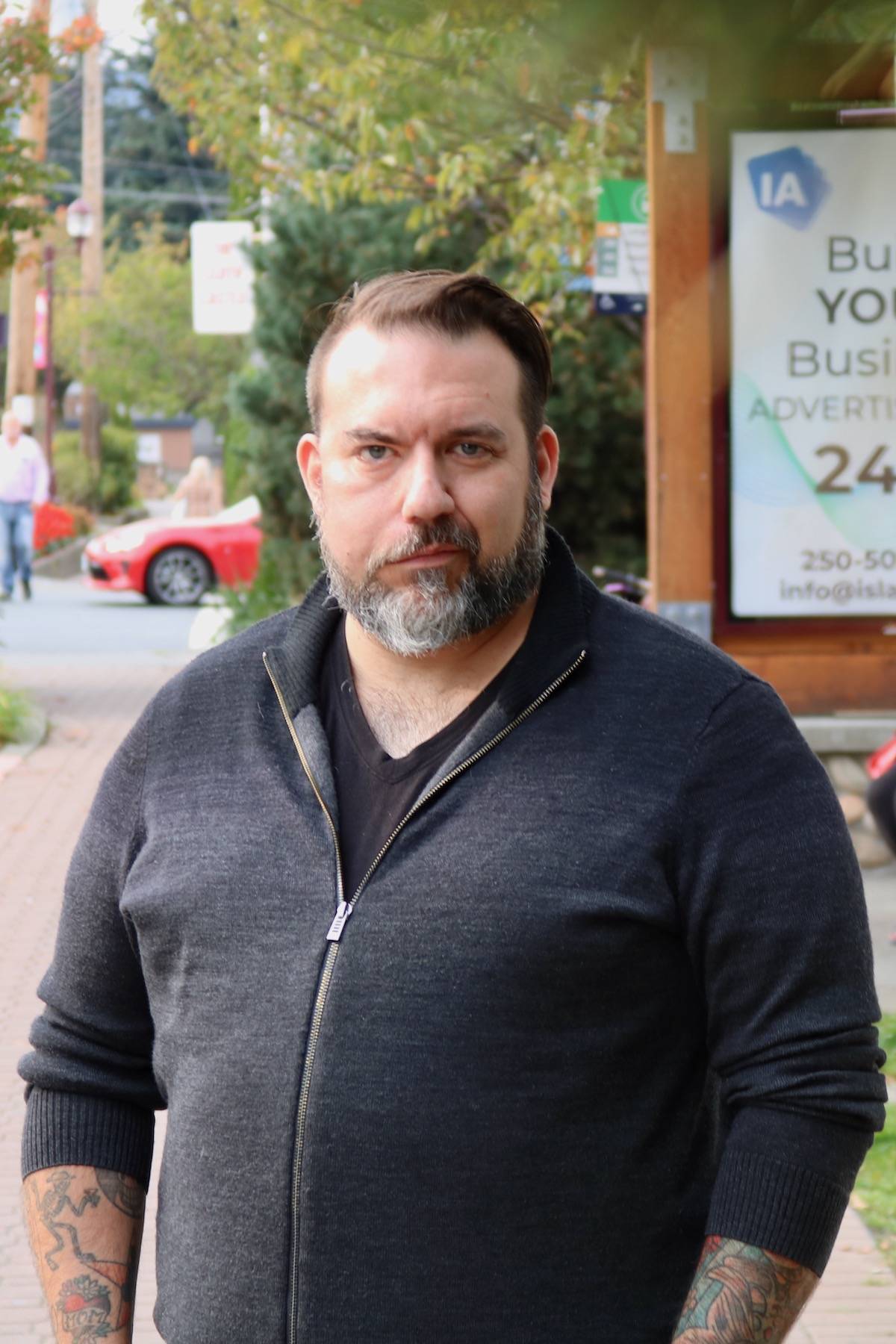 Kelly Darwin, B.C. Liberal candidate for Langford-Juan de Fuca, says transportation is a growing issue that needs to be addressed across the electoral district. (Aaron Guillen/News Staff)