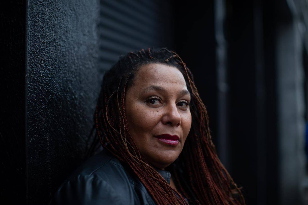 Angela Marie MacDougall, executive director of Battered Women’s Support Services, poses for a photograph in Vancouver, on Tuesday, October 13, 2020. THE CANADIAN PRESS/Darryl Dyck