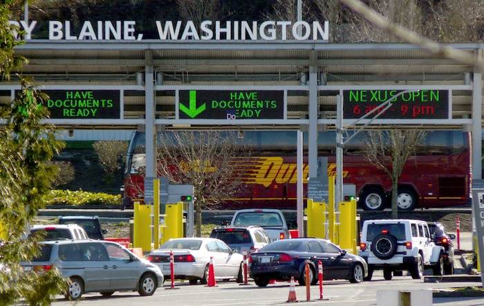 There won’t be any border crossings going on this year for seasoned snowbirds. (Black Press file photo)
